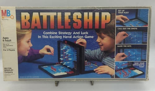 Vintage 1984, Milton Bradley Battleship Board Game #4730, Complete