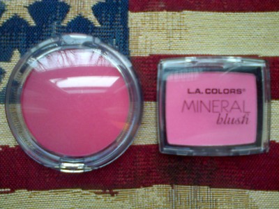 OFRA XL Blush in Paradise Pink & L.A. Colours Blush in Tickled Pink