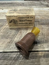 Vintage HERTER'S Predator Call C68 with Original Box