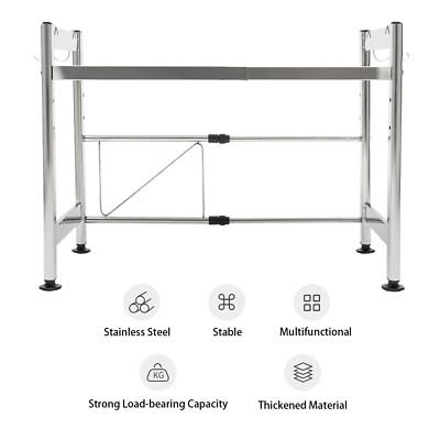 Microwave Oven Rack, Expandable Microwave Oven Stand, Adjustable Kitchen Counter