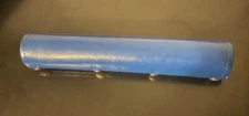 VINTAGE BLUE DORCY HUFFY Mongoose DG MX SNAP ON BMX Straight  vinyl FRAME PAD