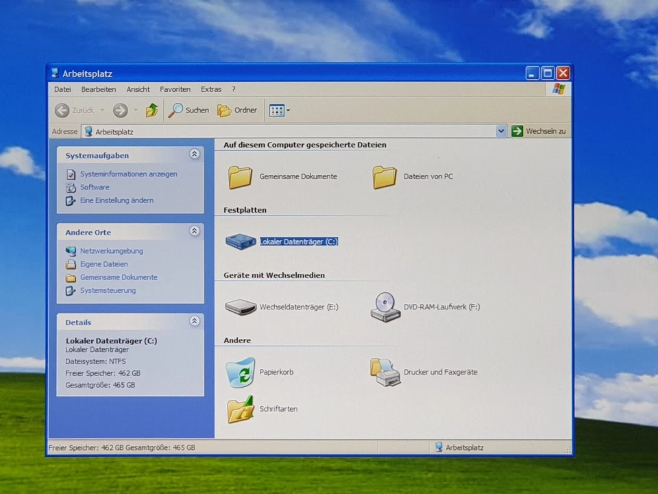 ASUS Windows XP Gaming PC Computer 4x 3,30GHz 500GB 4GB DVD DVI COM LPT DP HDMI - Bild 3 von 4