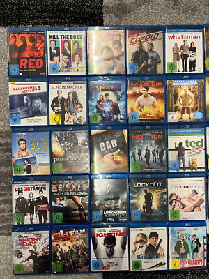 blu ray sammlung konvolut