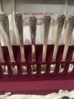 Vtg Daffodil  Rogers IS Silverplate Complete 8 plc settings &- 52 pcs Box - New? — photo 3