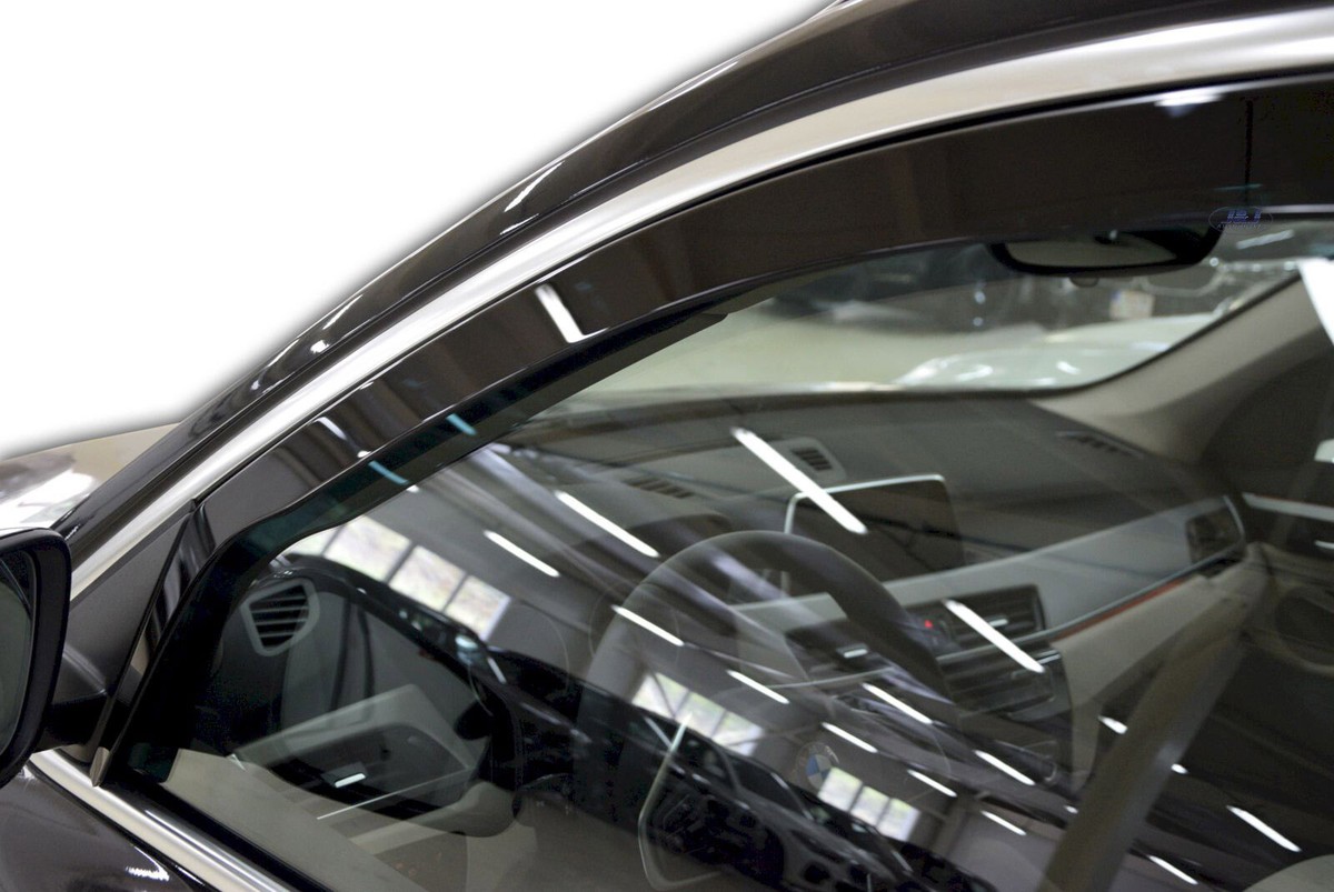 Deflettori Aria Per BMW X1 F48 2015-2022 5-Porte Set 2 Antiturbo - Foto 6