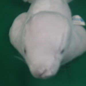 VINTAGE 1982 SEAWORLD BABY HARP SEAL white PLUSH STUFFED ANIMAL VACATION TOY | eBay