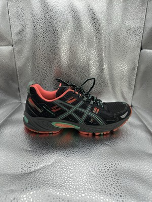 Asics Shoes Women 8.5 Gel-Venture 5 Running Sneakers Black Lace Up Low Top T5N8N