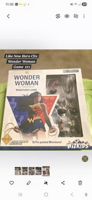 NIB Wizkids Wonder Woman Minature Game 80TH ANNIVERSARY Hero Clix 