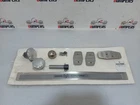 FIAT 595 ABARTH TURISMO 2012 ONW GENUINE KICK PLATES FOOT PEDALS SET & GEAR KNOB