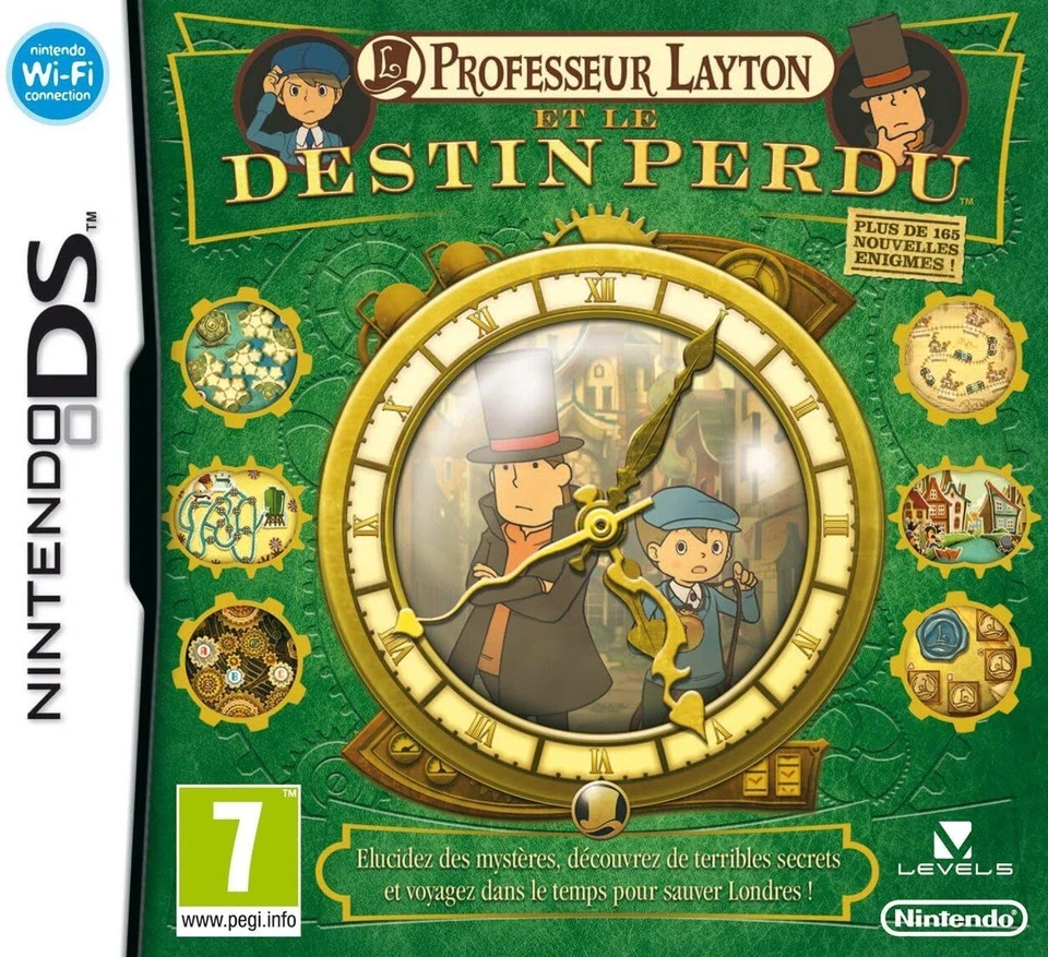 Jeu DS Professeur Layton et le destin perdu - Photo 1/1