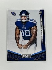 2019 Panini Playoff Football Titans Jeffery Simmons Rookie Card #284 RC. rookie card picture