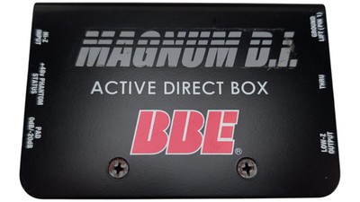 BBE Magnum DI Active Direct Box, 48V Phantom, Ground Lift, Pad
