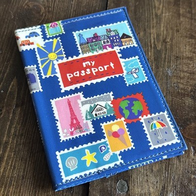 Paperchase Reisepassetui Reiseetui Hülle Wallet Reiseziele Blau 