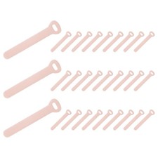 30 Pcs Leather Zipper Puller, 2.6" Zipper Sliders, Pink