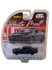 Greenlight Auto Mall Series 8 2023 Challenger SRT Hellcat Widebody Black 1/64