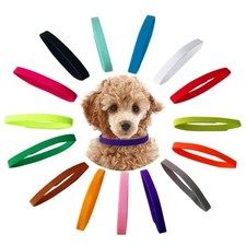 TTSAM 15 Pcs Puppy Id Collars 15 Colors Puppy Whelping Collars DoubleSided So...