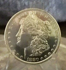 1880-S MORGAN DOLLAR * GEM BU PL/DMPL #2789