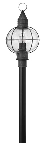 Hinkley Cape Cod 23 3/4" High Aged Zinc Outdoor Post Light - Picture 2 of 7
