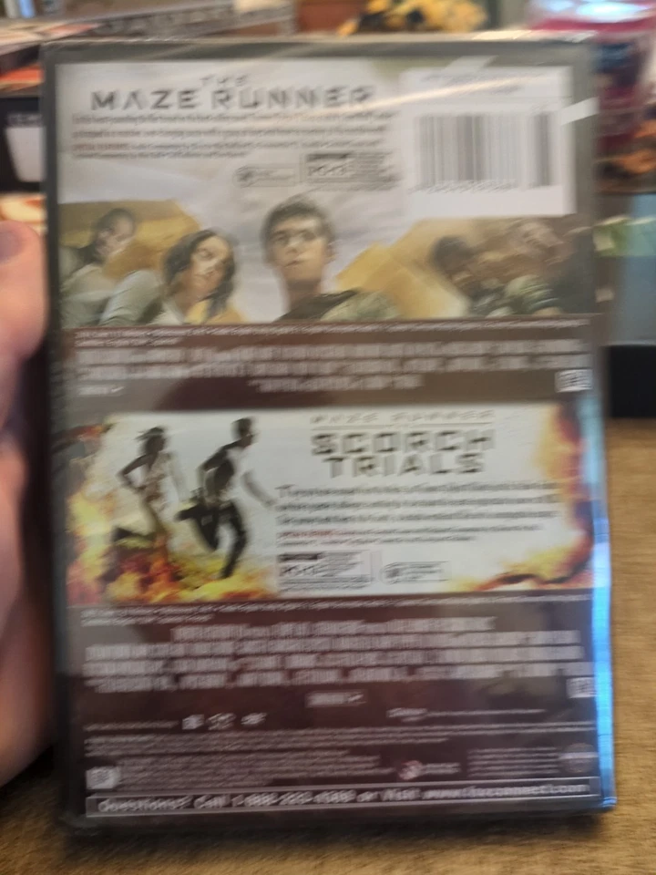 Maze Runner Double Feature Scorch Trials Brand New Sealed DVD (Fox, 2016) - Image 2 of 2