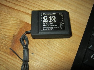 Empfänger Graupner C 19 - (40 Mhz) 