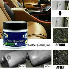 Leather Repair Cream Car Seat Sofa Dye Recolor Restorer Repair Renew Paste Kit