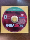 NBA 2K14 XBox One Working Game LeBron James 2K Sports Disc Only Generic Sleeve