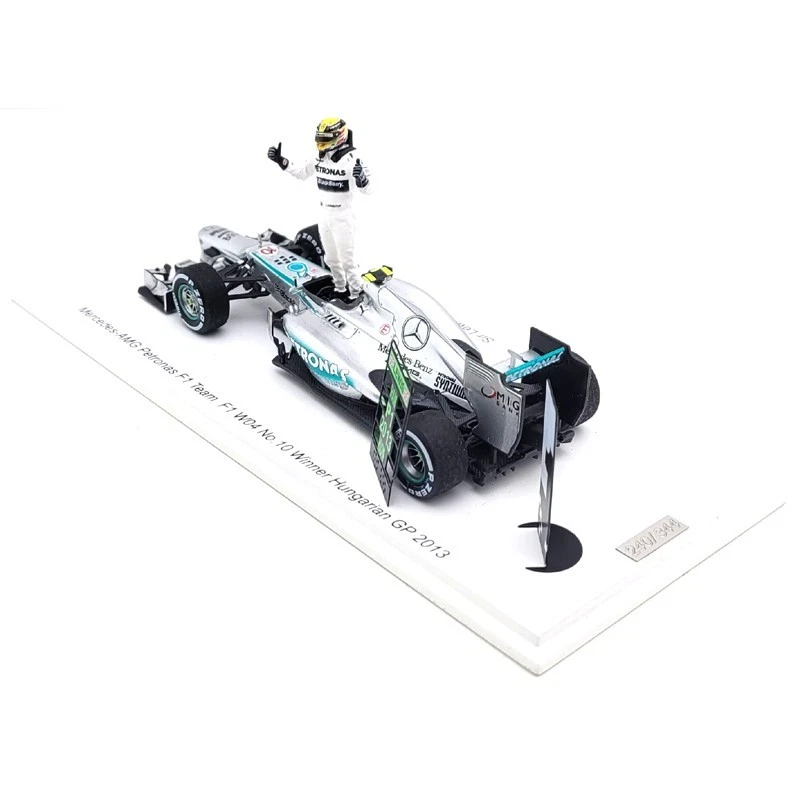 2013 Lewis Hamilton Mercedes-AMG F1 W04 GP Ungheria - 1/43 Spark Models - Immagine 2 di 4