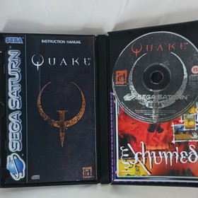 SEGA Quake Sega Saturn PAL (1996) Shooter, Manual Included