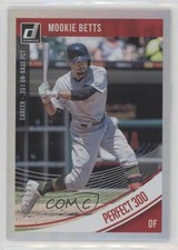 2018 Panini Donruss Variations Stat Line Career 292/351 Mookie Betts #191 ht1