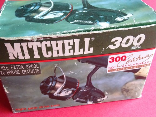 MULINELLO DA SPINNING MITCHELL 300 SECOLO 50° ANNIVERSARIO USATO POCHISSIMO - Foto 18 di 21