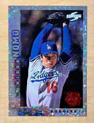 祝・大谷山入団 LA Dodgers HIDEO NOMO ルーキーカード Pinnacle Hideo Nomo Rookie Baseball Sports Trading Cards