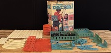 Vintage Gabriel Young Erector Basic Set Great Big Pieces Original Box Incomplete