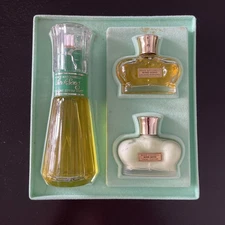 Vtg Prince Matchabelli Wind Song Gift Set - Spray Mist, Perfume, Creme Perfume