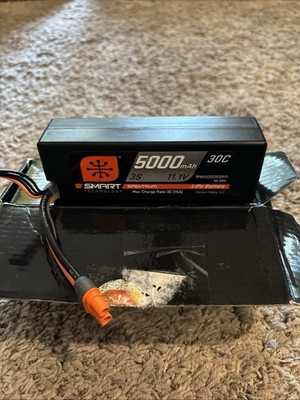 Spectrum 11.1V 5000 mAh 3S 30C Smart LiPo  IC3 - SPMX50003S30H3 NEW