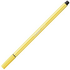 Premium Fibre-Tip Pen - STABILO Pen 68 - Pack of 1 - Yellow