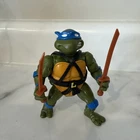 VTG 1988 Leonardo Teenage Mutant Ninja Turtles Figure Weapons TMNT