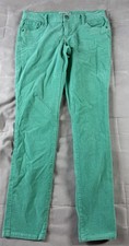 Old Navy Girls Low Rise Stretch Corduroy Pants Green Size 10