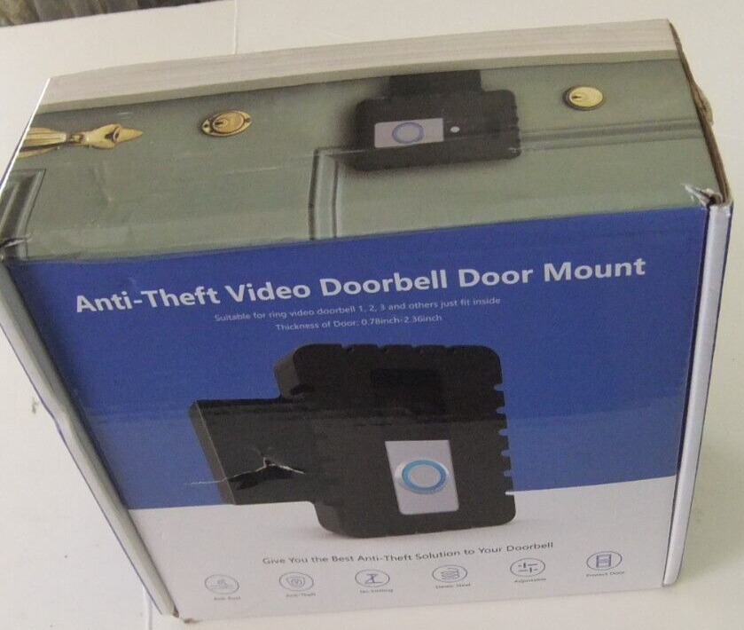 Anti Theft Ring Doorbell Mounted On Door Ring Doorbell Apartment