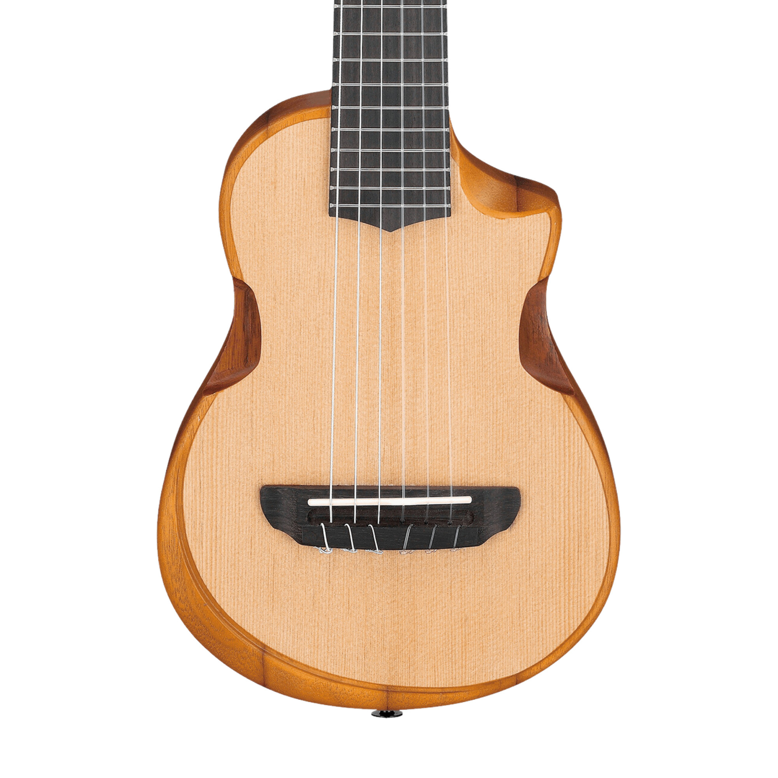Тенор-гавайская гитара Ibanez AUP10NOPN с еловым верхом, натуральная