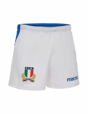1672/74 MACRON FIR FEDERAZIONE ITALIANA RUGBY ITALIA PANTALONCINI HOME 58097807