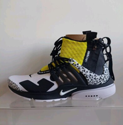 Nike Air Presto Mid x ACRONYM Größe UK 5,5 EUR 38,5 (AH7832 100)