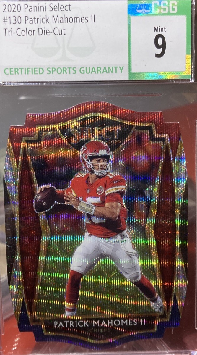 2020 Panini Select - Premier Level Patrick Mahomes II #130 Tri