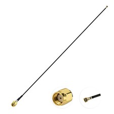 RP-SMA Male to UFL /U.FL MHF4 0.81mm RF pigtail Coax Cable 30cm for Wifi Router