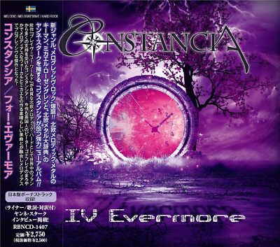 New CD CONSTANCIA -  Evermore- with Bonus Track from Japan