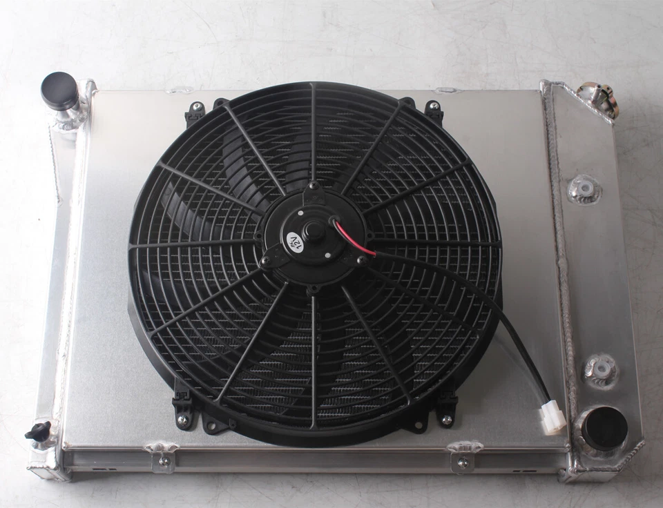 Aluminum Radiator Electric Fan Shroud for 1968-1974 Chevrolet Nova Base L6 4.1L - Imagem 2 de 4