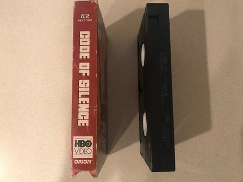 Code Of Silence (VHS, 1989, HBO Video) Chuck Norris - Picture 3 of 3
