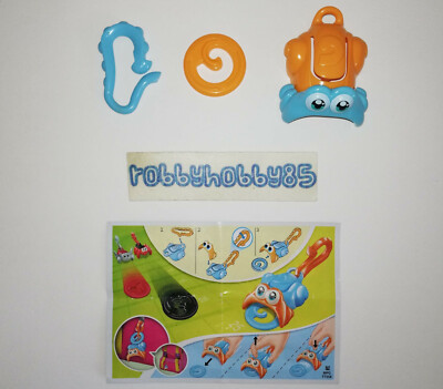 TT358 Azzurra Head + Paper Kinder Merendero Joy Italy 2008 Monster Click