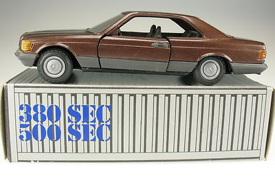 NZG 226 - Mercedes-Benz 380 500 SEC - braun metallic- 1:35