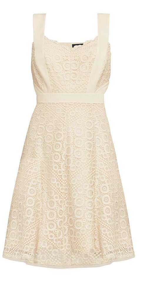 Robe Cocktail BCBGMAXAZRIA Alena Beige Métallisé - Neuve Avec étiquette, Taille 6