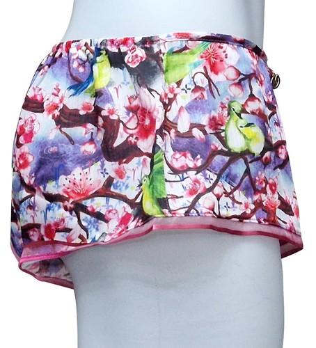 SCRUMPIES OF MAYFAIR 2 x Ladies Fuji French Knickers Floral Multicolour No Box - Picture 5 of 6